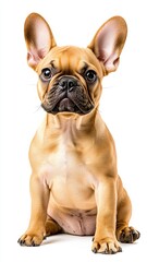 Fototapeta premium Adorable French Bulldog Puppy Portrait 