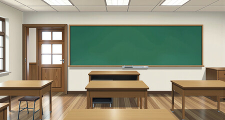 Fototapeta premium 教室の穏やかさ