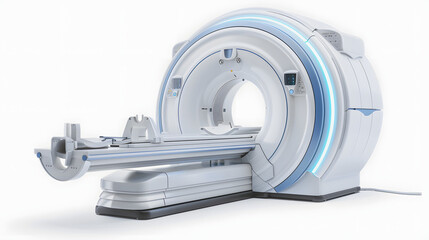 Naklejka premium highresolution medical imaging powered by 5g allows for faster and more detailed scans aiding in the early detection and treatment of various diseases with a white accent, detailed, png