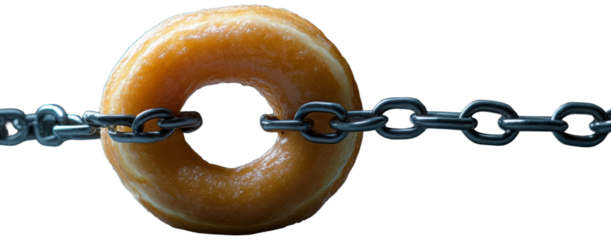 Sweet Treat Bound by Metal Links