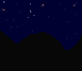 Obraz premium constellation of Cancer1