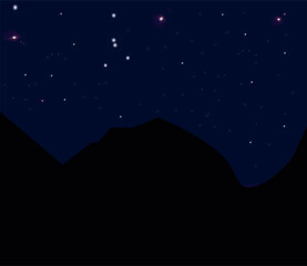 Obraz premium constellation of Cancer1