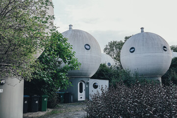 Bolwoningen Sphere Houses in 's-Hertogenbosch, Den Bosch, the Netherlands
