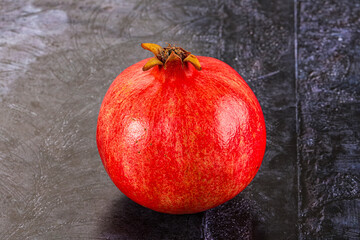 Ripe sweet juicy pomegranate fruit