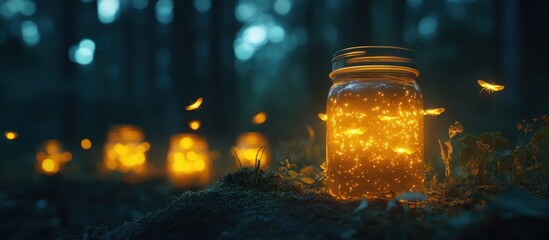Fireflies in a Jar