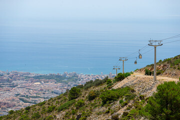 Cable Car Ride with Stunning Views of Benalmádena and Mediterranean Coast