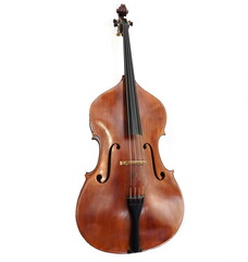 Cremona liutery double bass close up