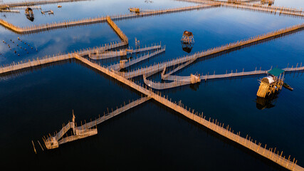 Chuon Lagoon, Hue belongs to the largest lagoon system in Vietnam, and is the fishing and living place of many fishermen in Hue. © huong