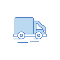 Delivery Truck vector icon