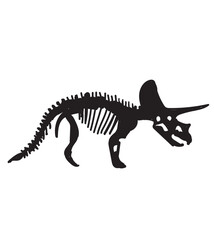 Dinosaur skeleton set diplodocus, triceratops, t-rex, stegosaurus, parasaurolophus etc.	