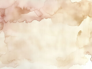 Soft cream watercolor gradient with gentle brushstrokes
