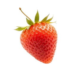 Strawberry Image Isolated With Transparent Background