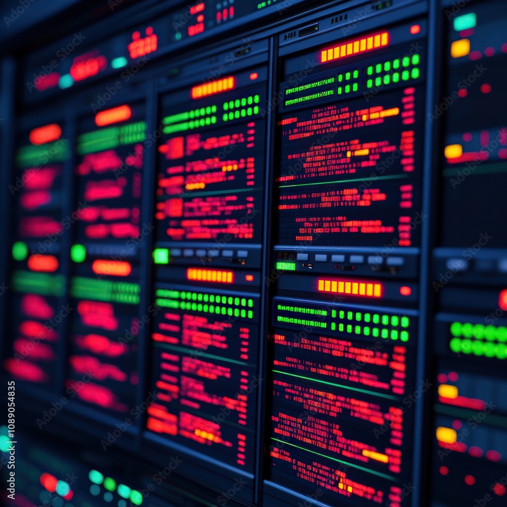 Poster cybersecurity monitoring firewall management in data centers