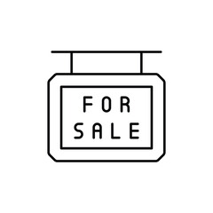 Sale sign vector icon
