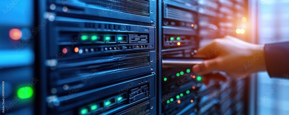 Poster cybersecurity monitoring enhancing firewall protection in data centers