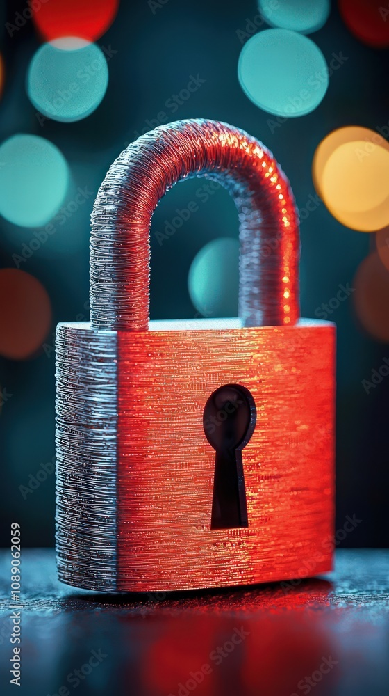 Poster cybersecurity monitoring firewall protection in digital spaces