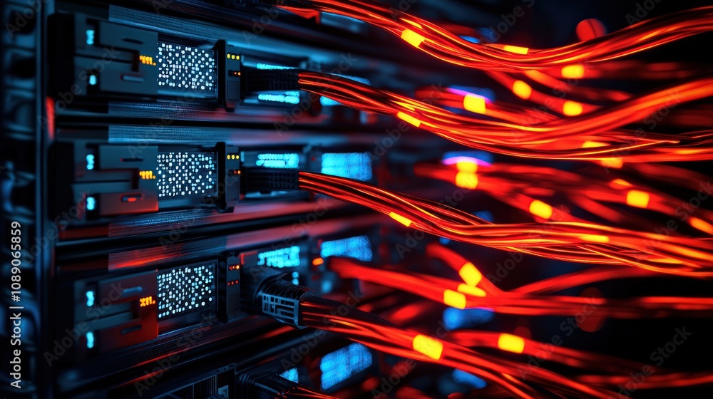 Poster cybersecurity monitoring firewall management in data centers