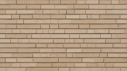 Obraz premium Ecru color old brick wall texture background