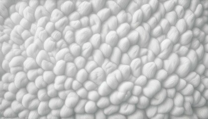 Naklejka premium monochromatic landscape of soft, undulating textures that evoke a sense of calm and serenity.