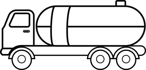 Water tanker truck