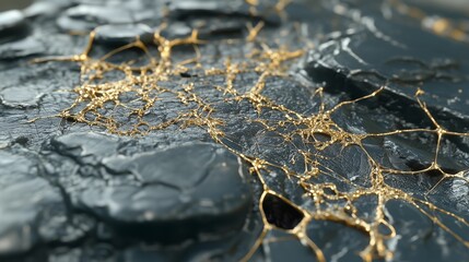 Scientific diagram illustrating the progressive stages of metal fatigue, showcasing microscopic cracks and material deformation.