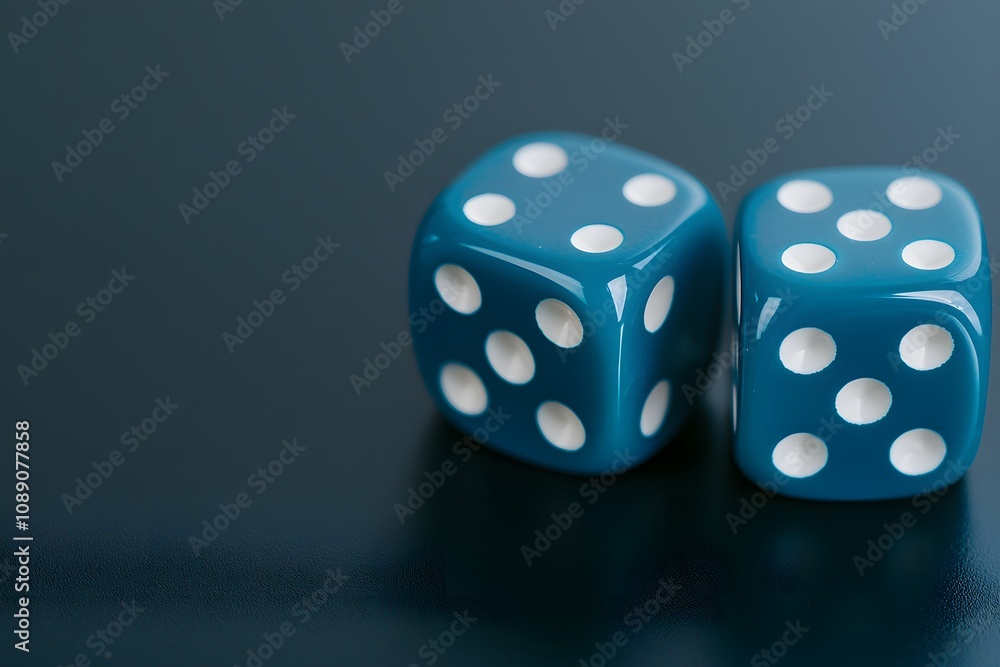 Poster two rolling dice – a dynamic and exciting moment capturing the thrill of chance and gameplay