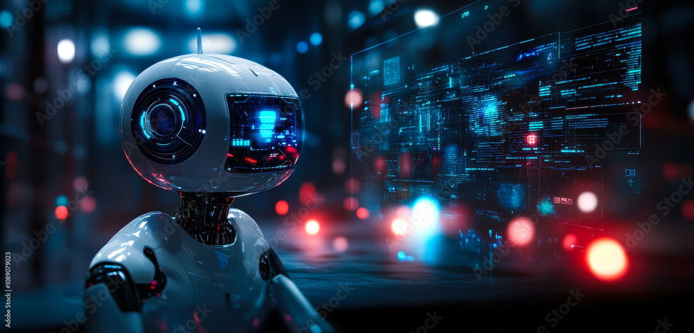 Poster ai chatbot agent interface for data access and global communication in digital network