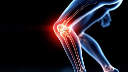 Obraz premium Person doing knee stretches in a serene outdoor setting, focusing on physical well-being and mental relaxation.