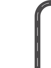 linear movements of the pattern on a white background