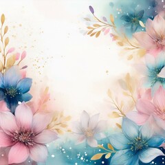 Obraz premium Background design of flowers 