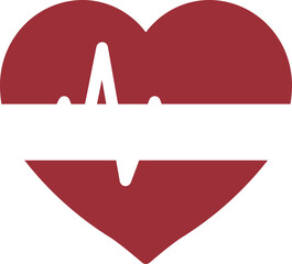 Latvia Flag on Heart Beet icon