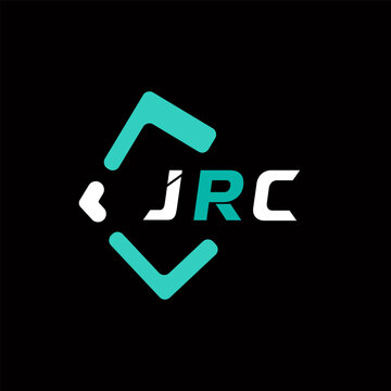 JRC creative minimalist letter logo. JRC unique vector initials alphabet letter logo design