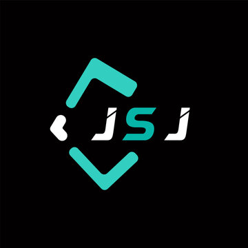 JSJ creative minimalist letter logo. JSJ unique vector initials alphabet letter logo design