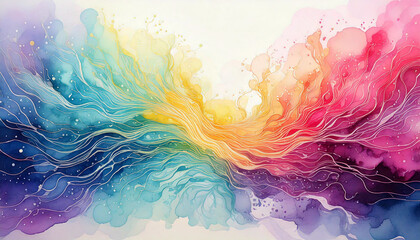 Colorful abstraction, background.