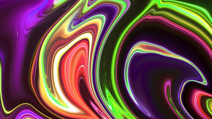 abstract motion of bright swirls. Suitable for use as a texture, background image, or wallpaper