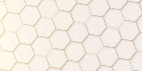 Abstract background brown hexagon with seamless geometric pattern texture design. futuristic geometry pattern honeycomb mosaic texture design. hexagon grid minimalist mesh cell texture design.