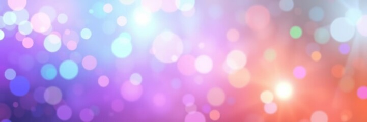 Fototapeta premium Dazzling rainbow of colors in a dreamy abstract background, colorful, blur