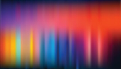 Abstract blurred gradient background in bright colors. Colorful smooth