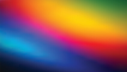 Abstract blurred gradient background in bright colors. Colorful smooth