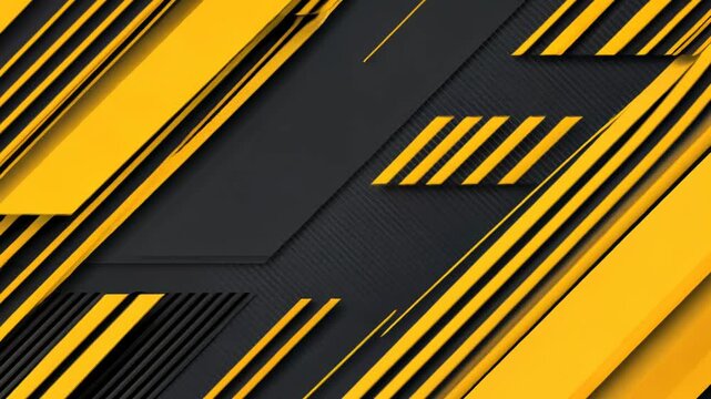 Industrial Caution Sign Warning Tape Illustration with Metal Frame and Hazard Pattern