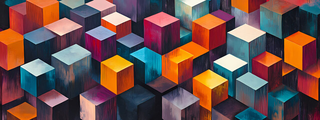 Obraz premium Rainbow Dimensions