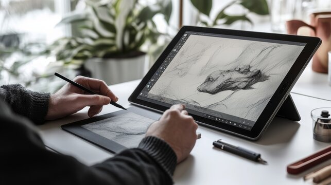 Digital Art Creation Process