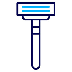 Razor Outline Color icon