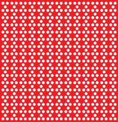 Texture for note or notebook. Black sheet paper. white mesh pattern. Seamless polka dot background. Red polka dots background. 