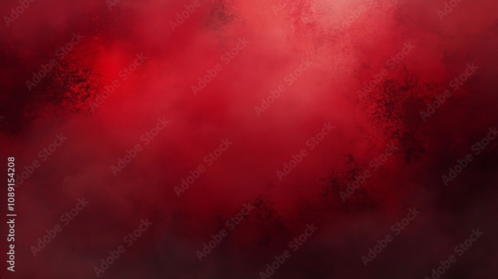 Poster abstract dark red gradient background: rough texture, moody atmosphere with depth.