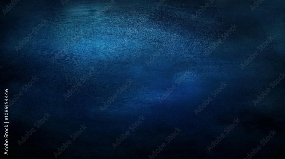 Poster abstract deep blue rough texture background with dark moody dimension and low angle perspective show