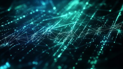 Obraz premium Abstract Network Design