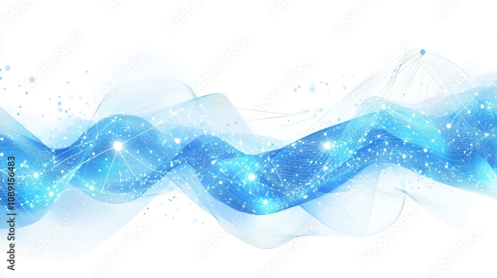 Poster embedded plexus mesh backdrop. abstract technology background.