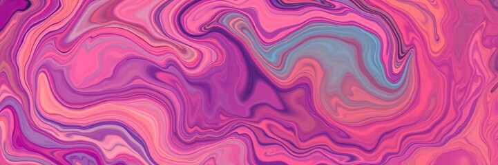 Obraz premium Swirling colors blend into a mesmerizing marbled background with flowing patterns, texture, background, flowing