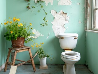 Clean, modern bathroom with good atmosphere